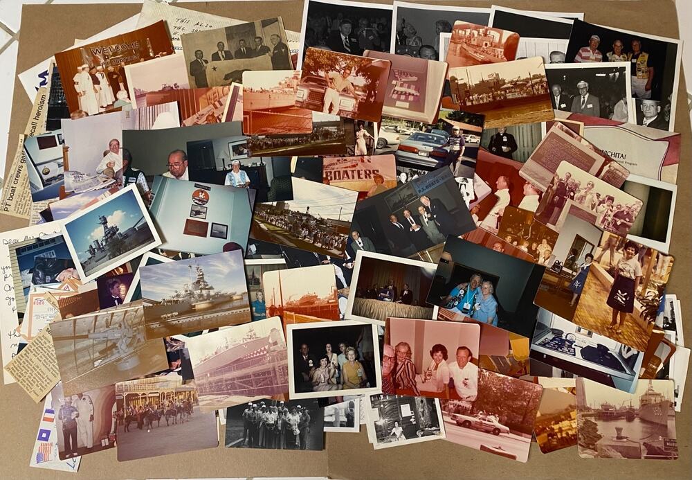 Vtg PT US Navy Motor Torpedo Boat Photo Lot USN Reunion RON19 Mosquito Fleet